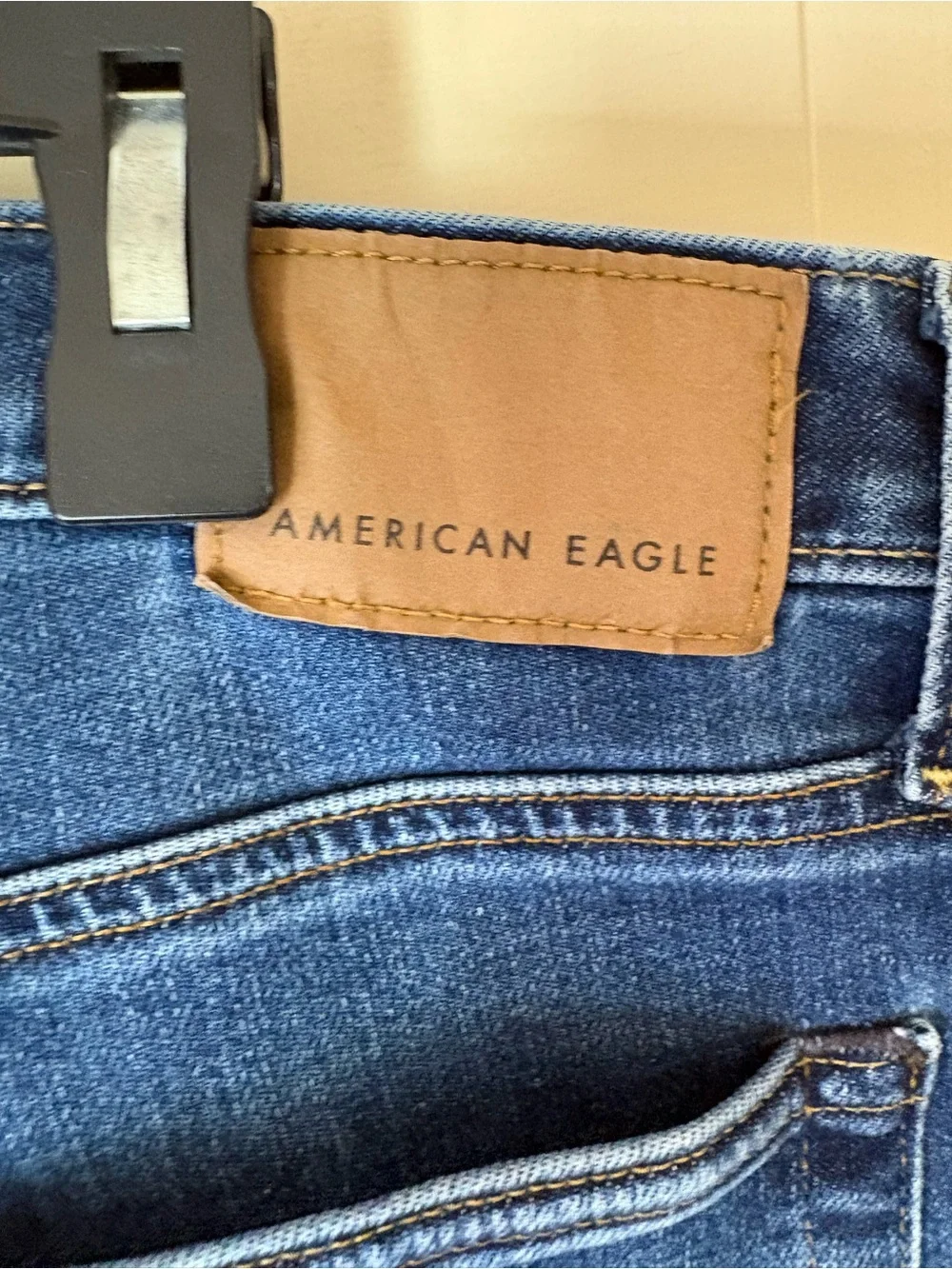 American Eagle Slim Straight Jeans Men's 31x32 Blue Denim Next level Airflex